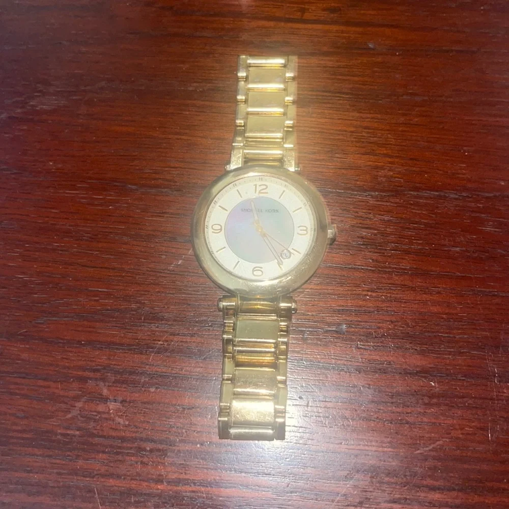 Michael Kors gold tone watch